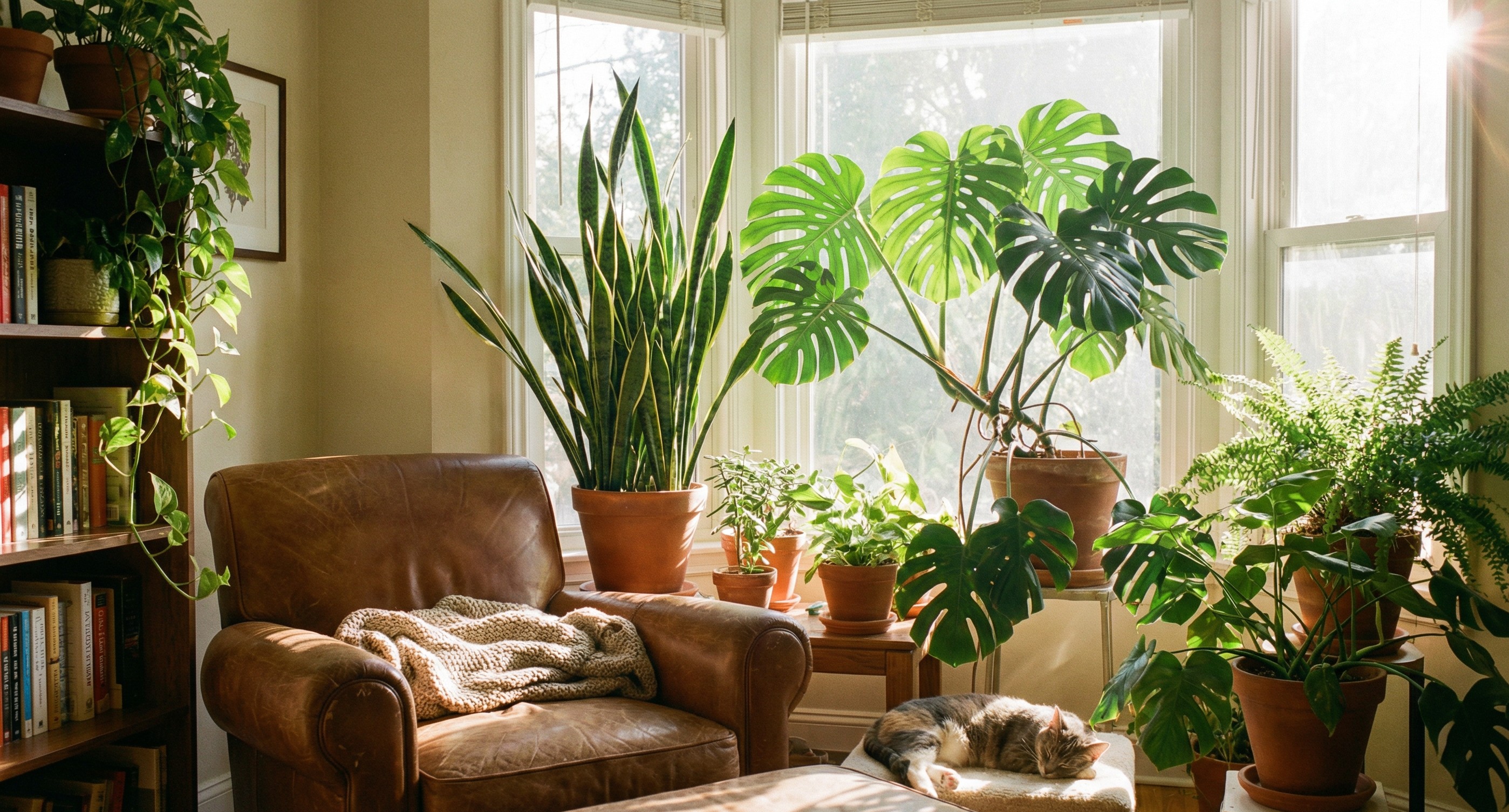 5 roślin do oczyszczania powietrza w domu