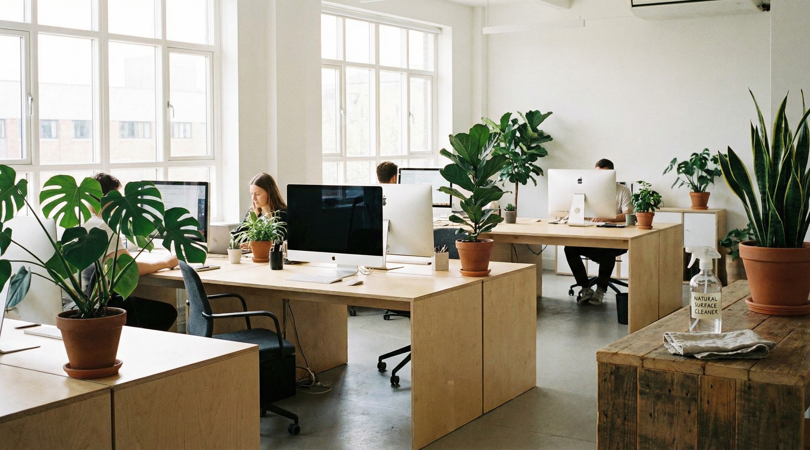 Czyste biuro a efektywność: ekologia w pracy